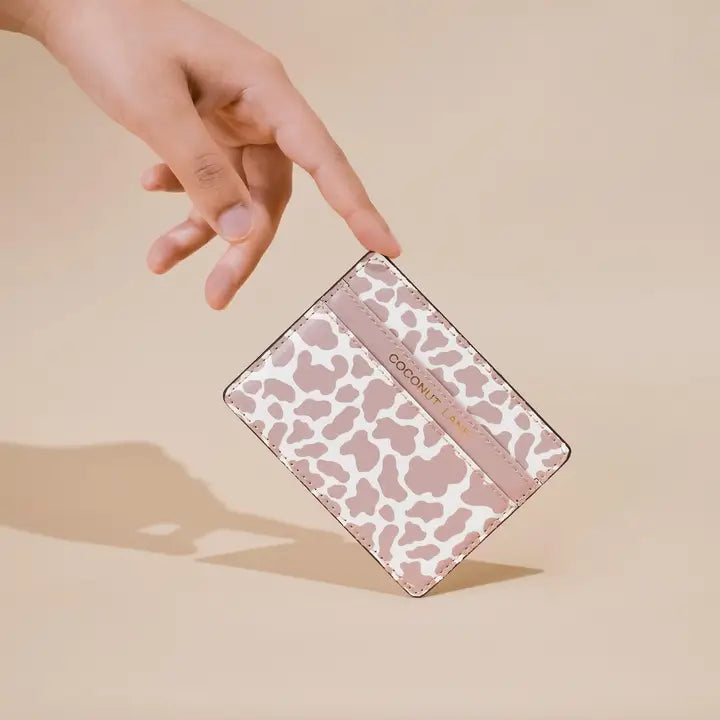 Porte-cartes "Nude Cow" - Cuir