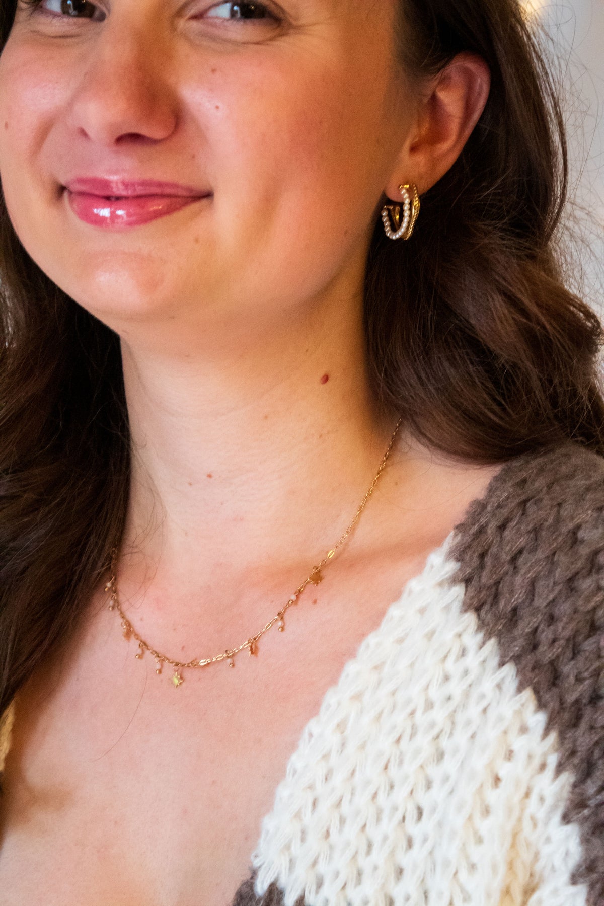 Boucle d’oreille « Pearl »