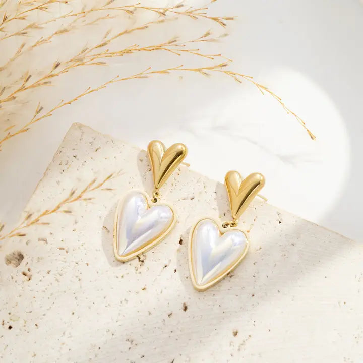 Boucle d'oreille "Nacre"