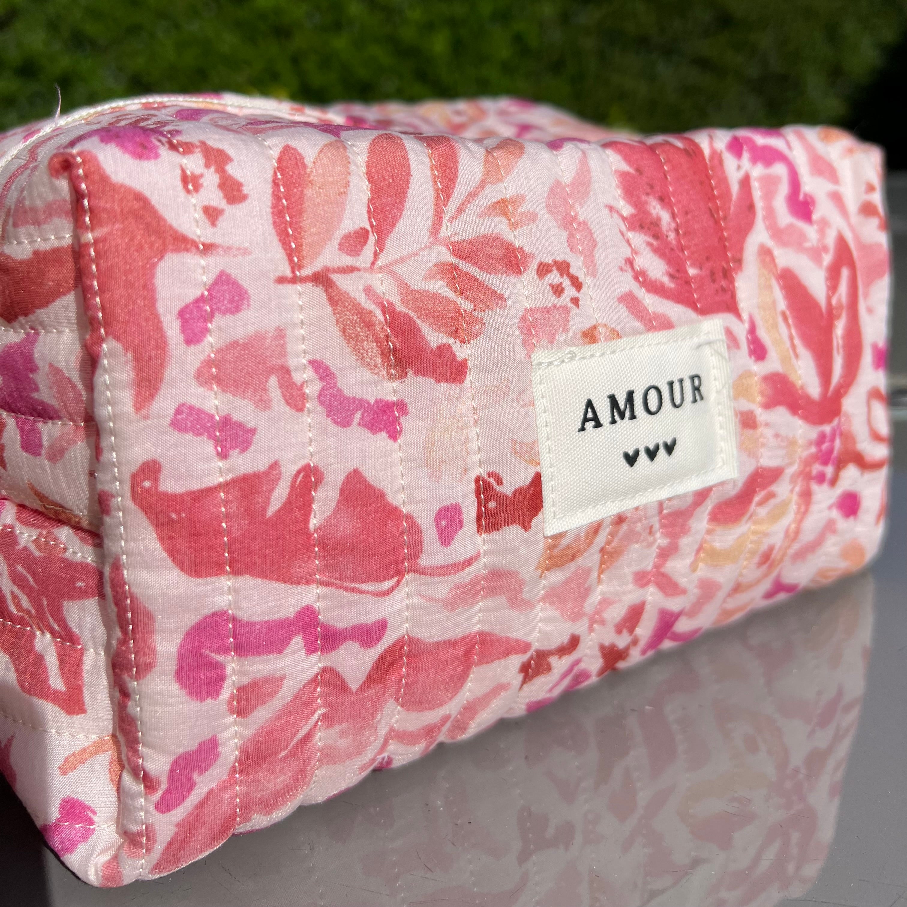 Trousse "Flower" - Rose