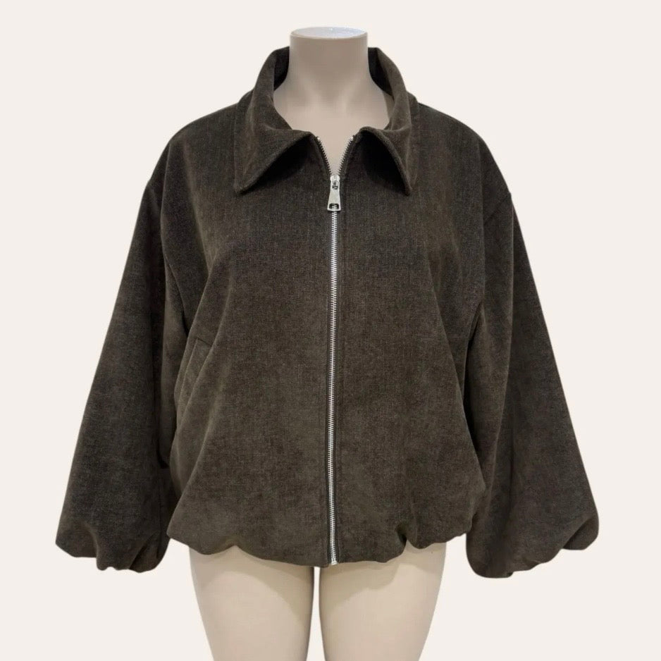 Veste en velours « Océane »