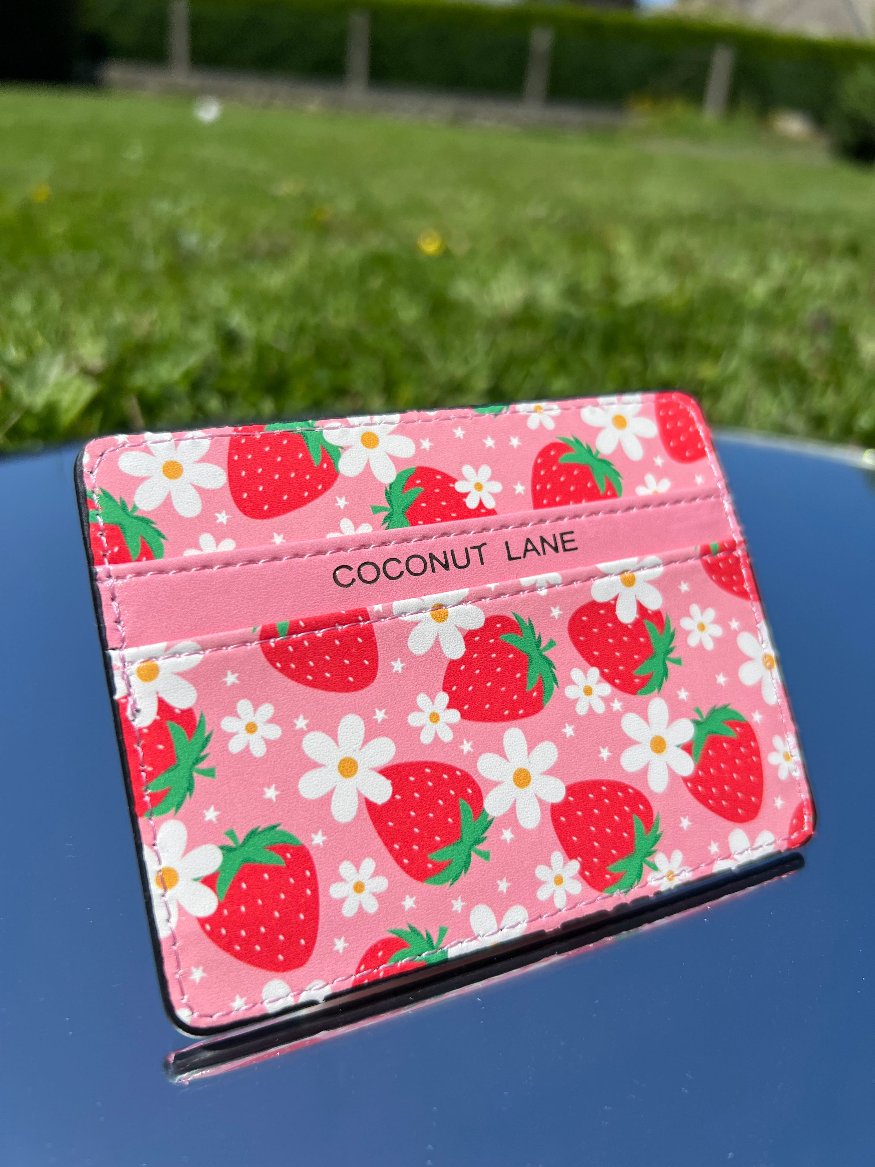 Porte-Cartes "Berry Cute" - Cuir