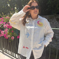 Chemise brodée "Capri"