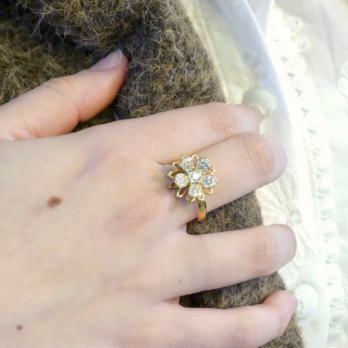 Bague anti-stress - "Fleur"