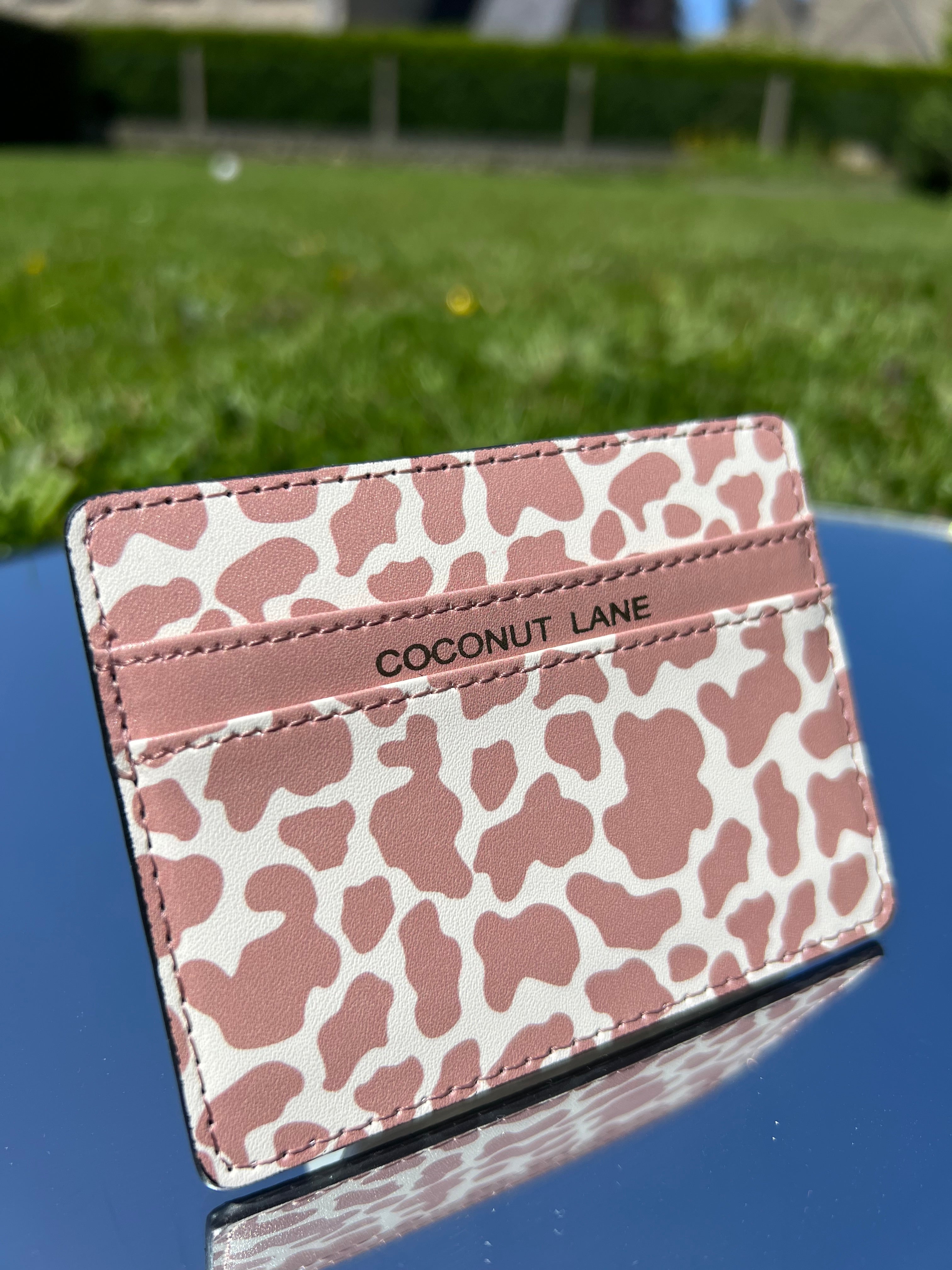 Porte-cartes "Nude Cow" - Cuir