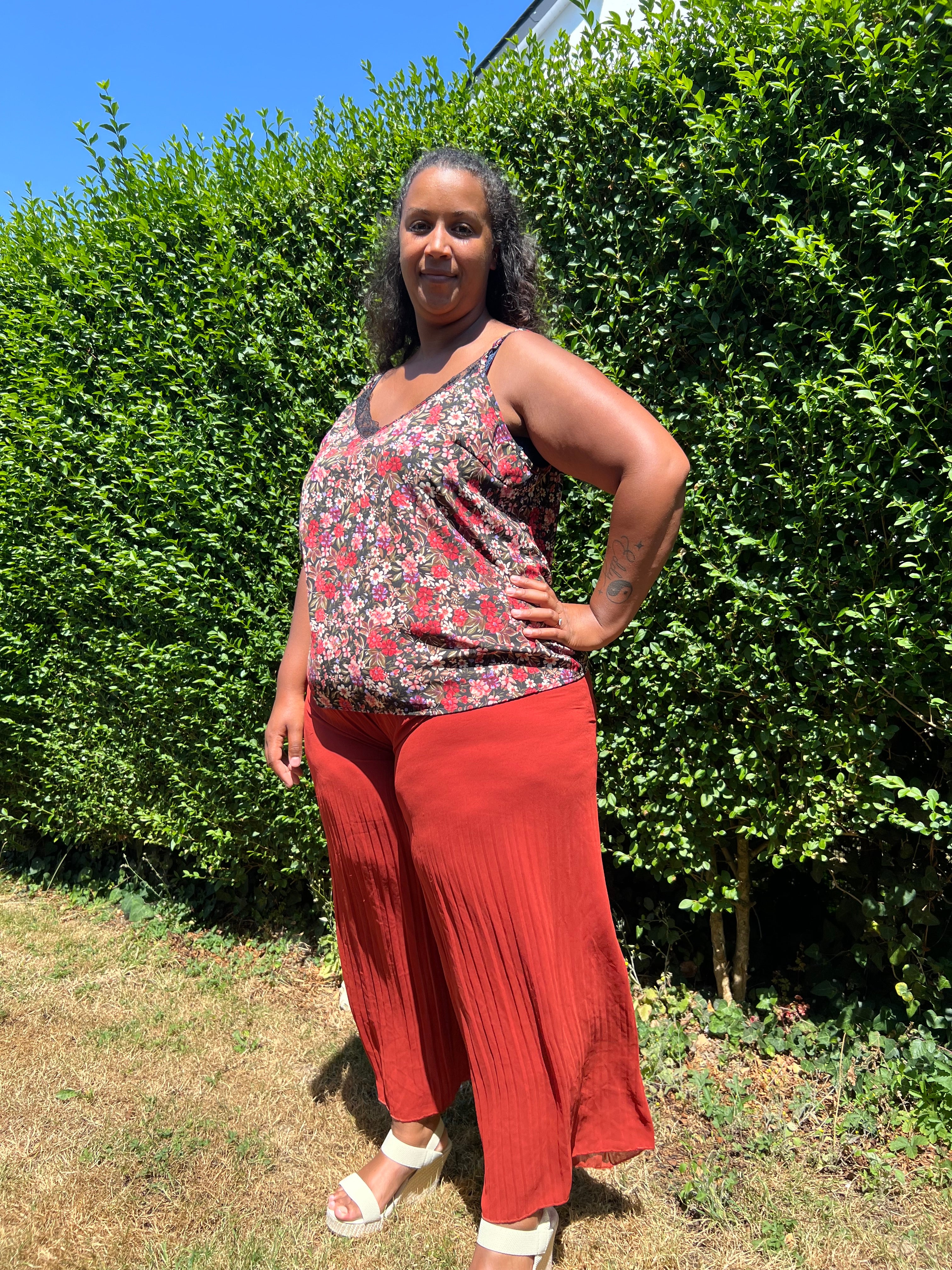 Pantalon « Enea » - Terracotta