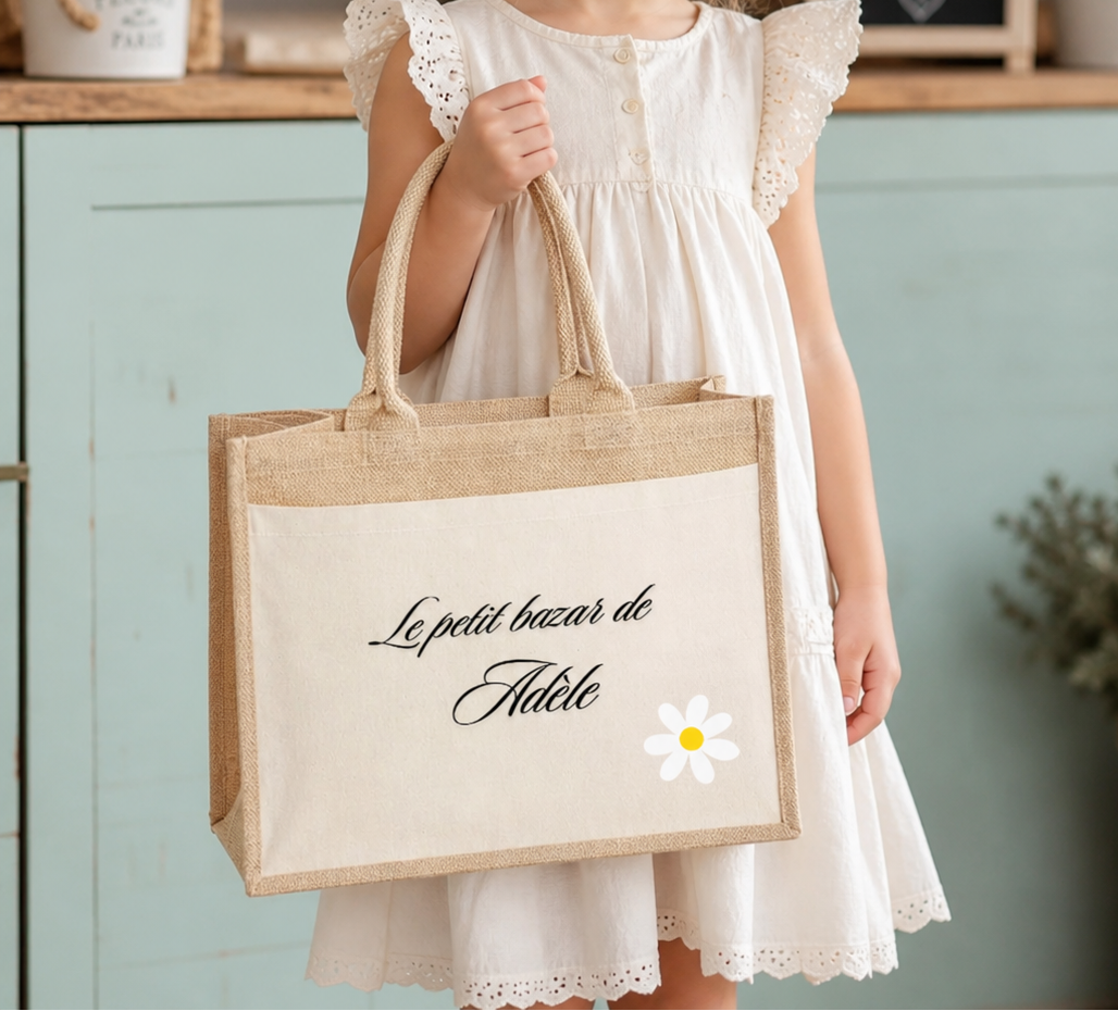 Sac "Le petit bazar de ..."