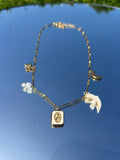 Collier - "Bird Blanc"