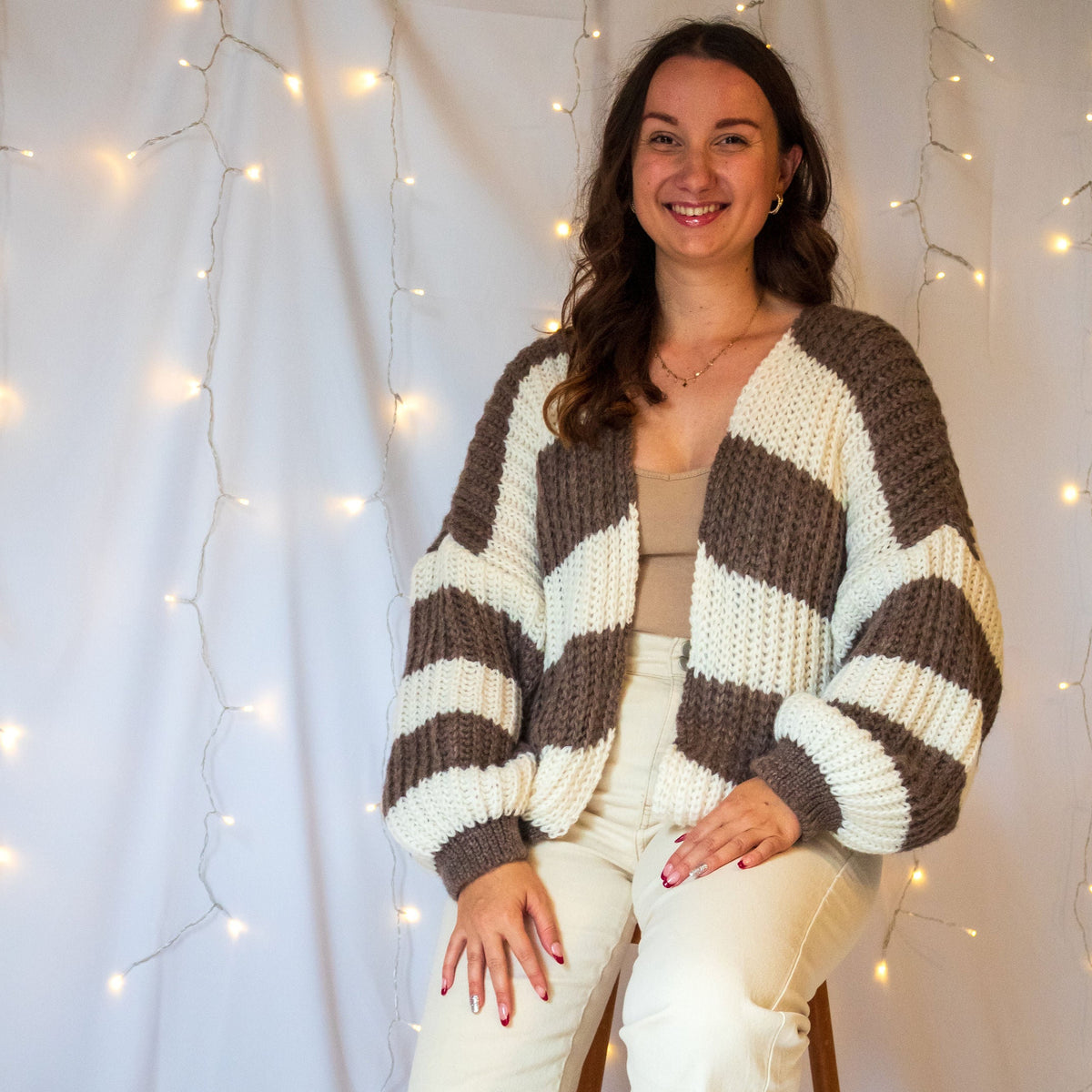 Gilet maille "Cyrielle"