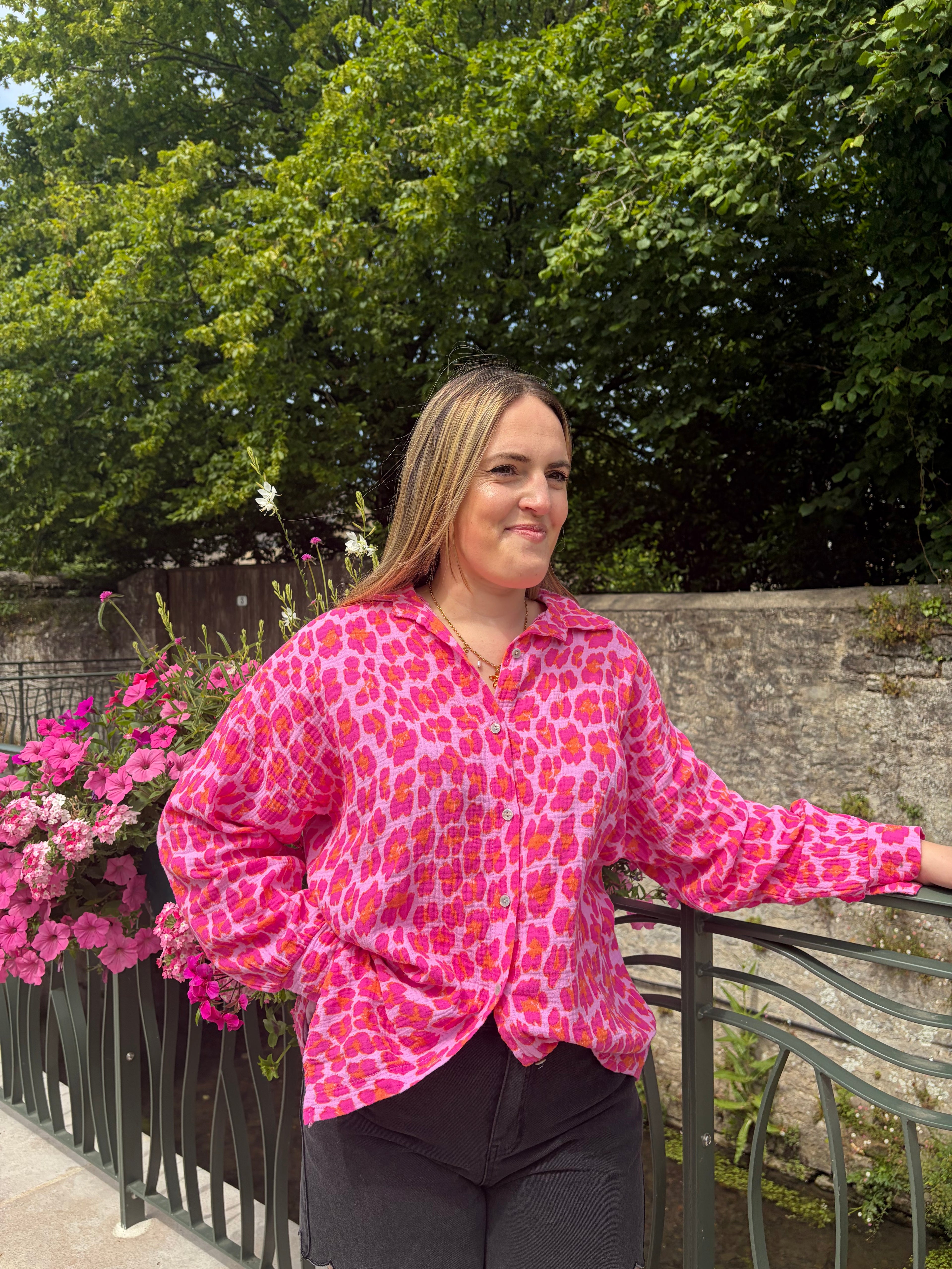 Chemise "Lou" - Gaz de coton