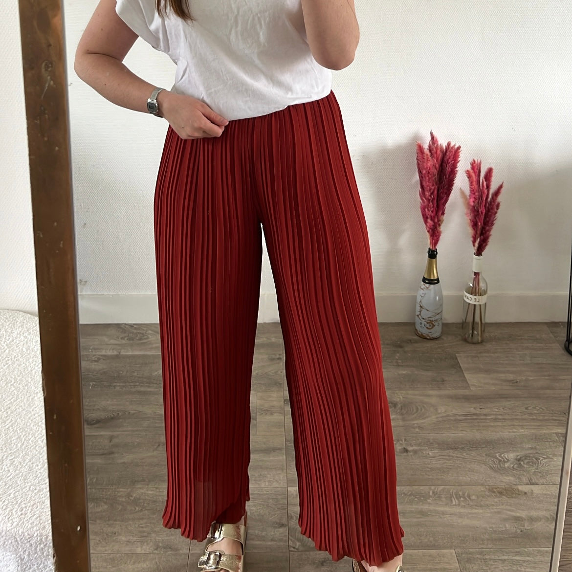 Pantalon « Enea » - Terracotta