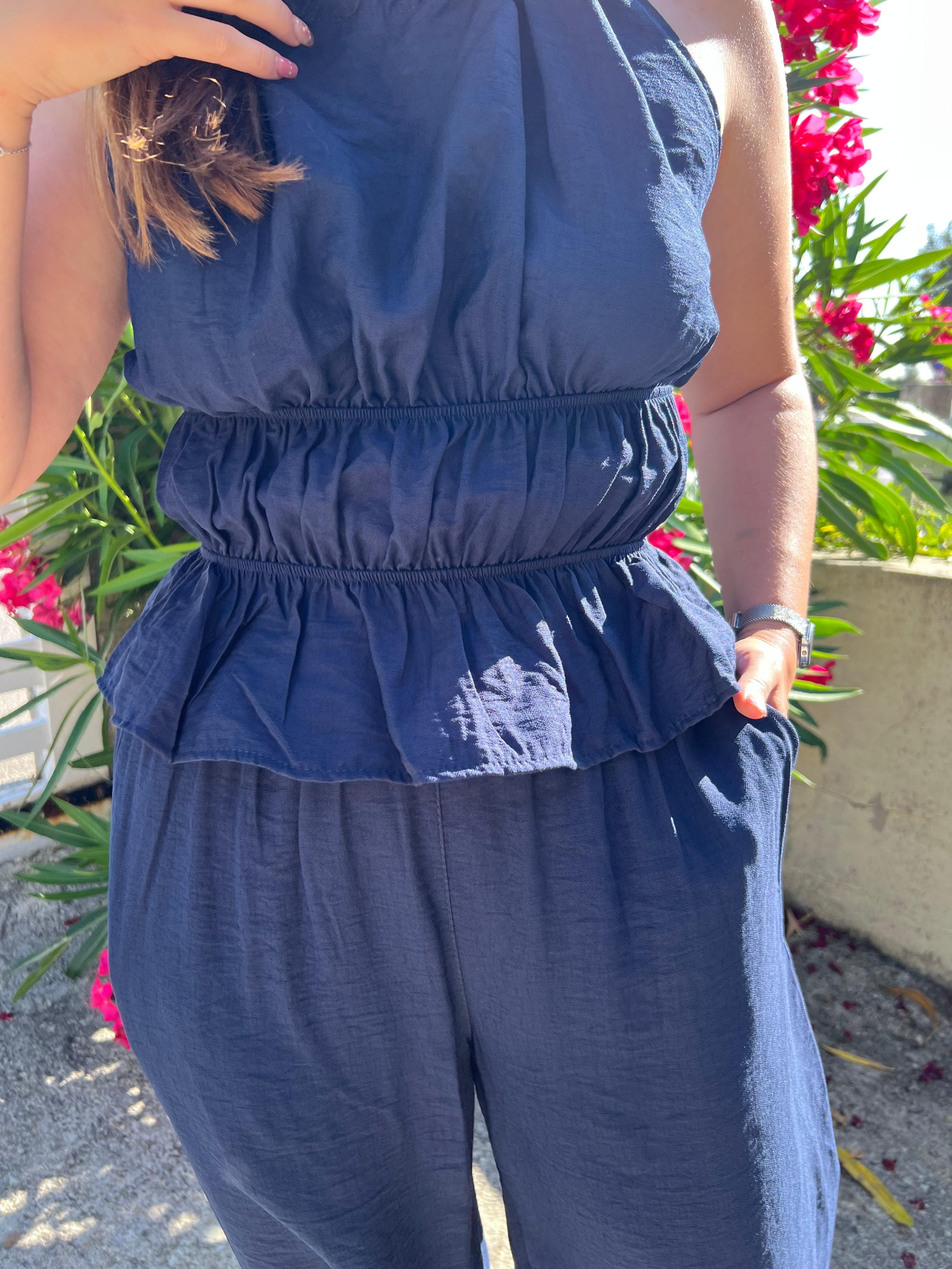 Ensemble "Sofia" - Bleu Marine