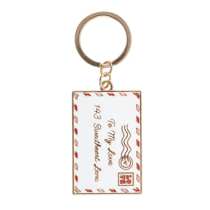 Porte-clés "Lettre d'amour"