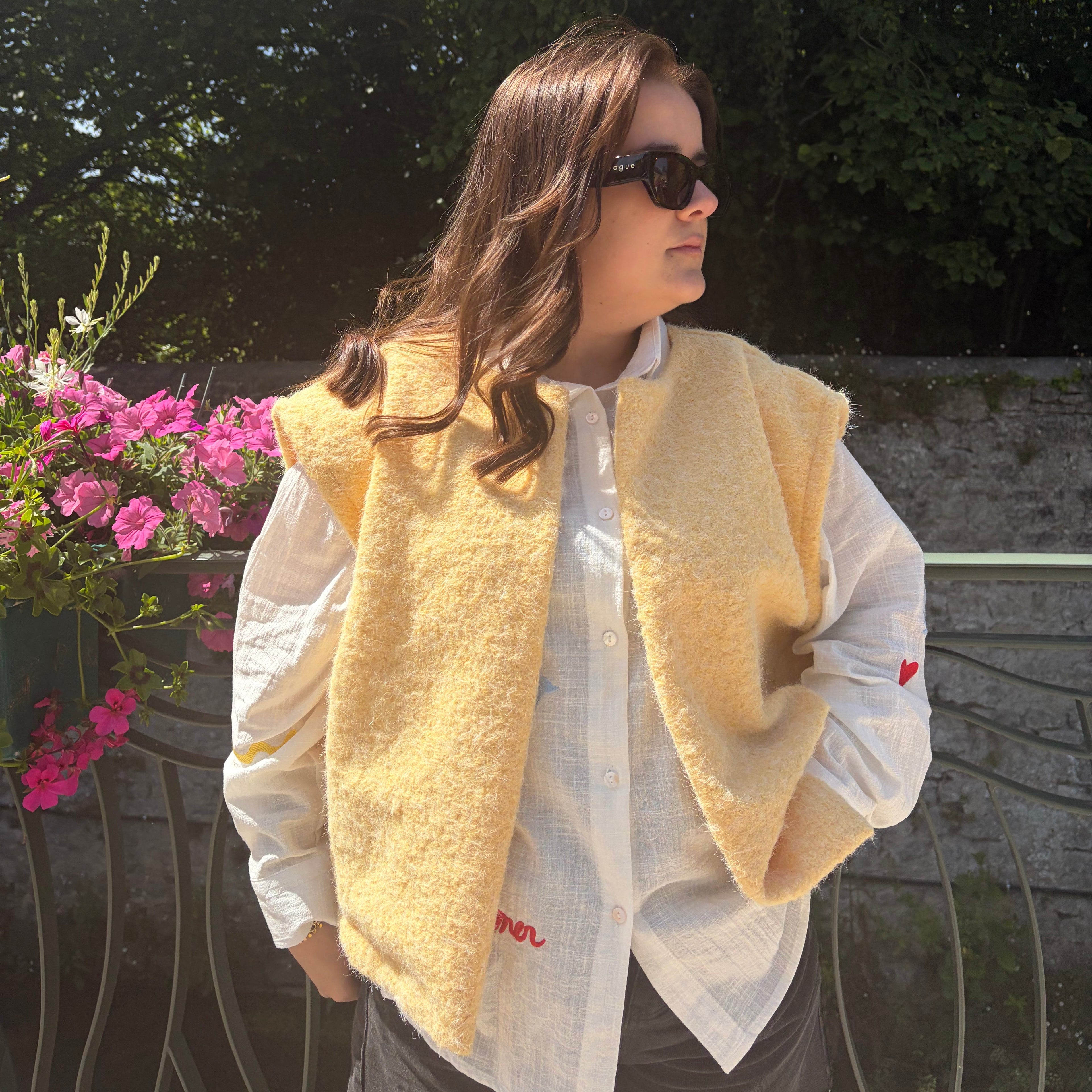 Gilet sans manches "Atesse" - Jaune