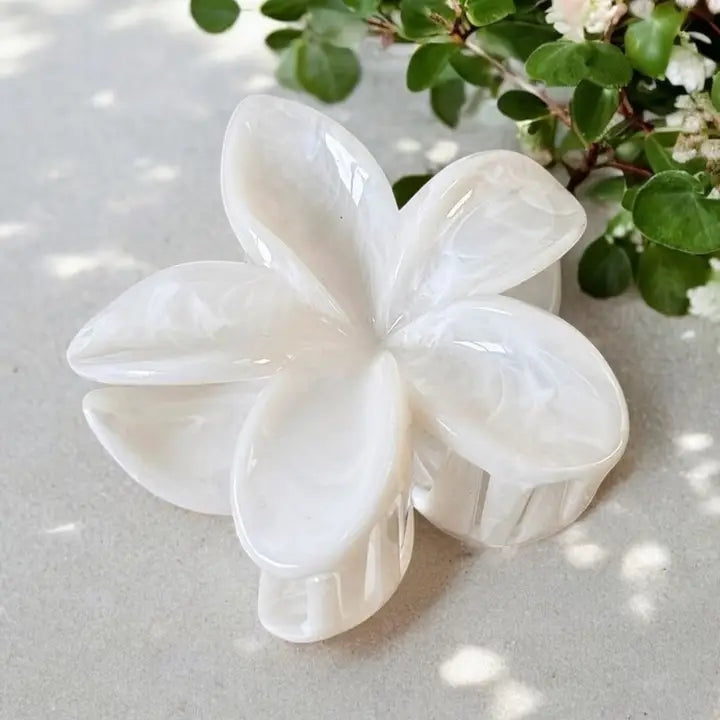 Pince "Fleur" - Blanc