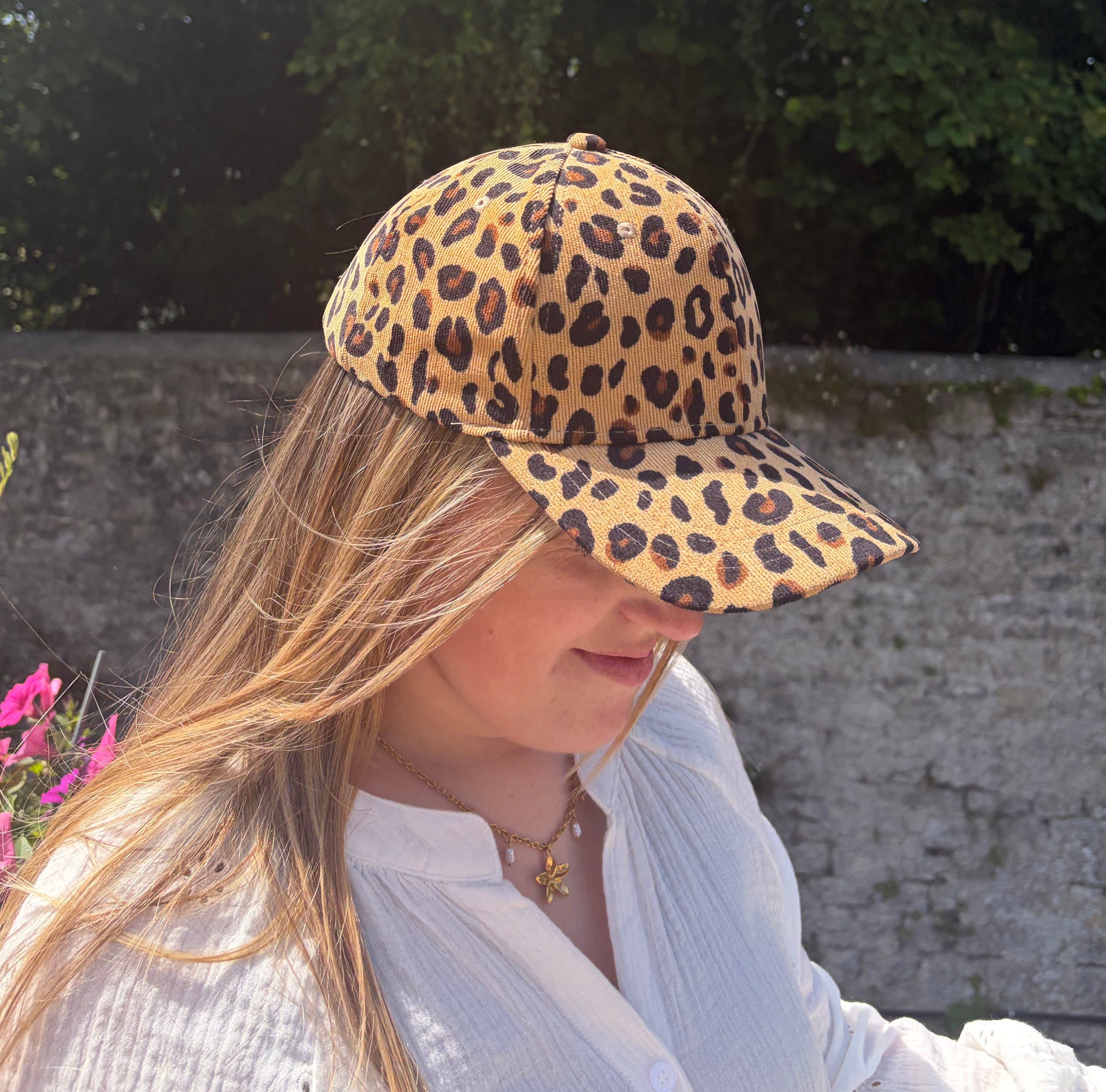 Casquette "Léopard" - Camel