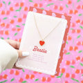 Collier "Cœur Bestie"