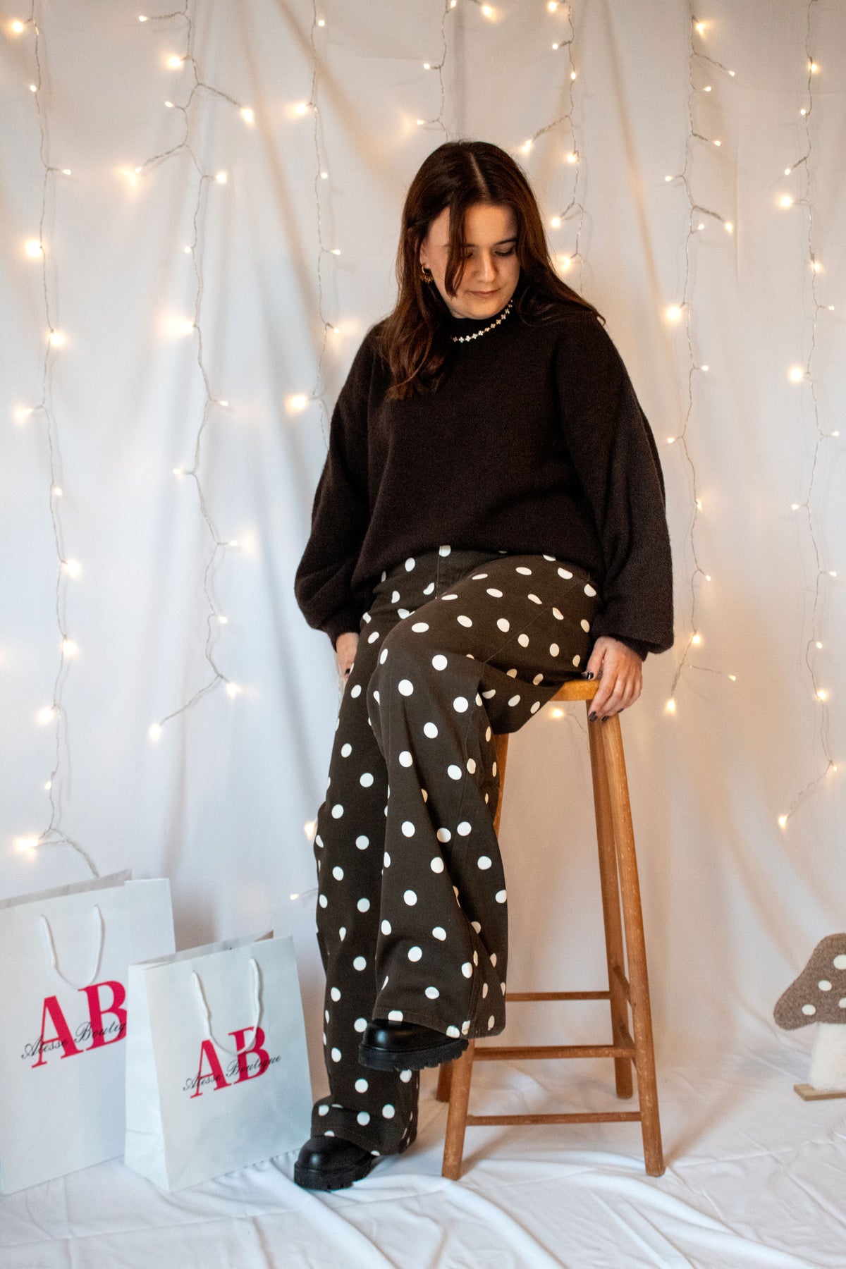 Pull "Agathe" - Marron