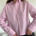 Chemise rose "Iris"