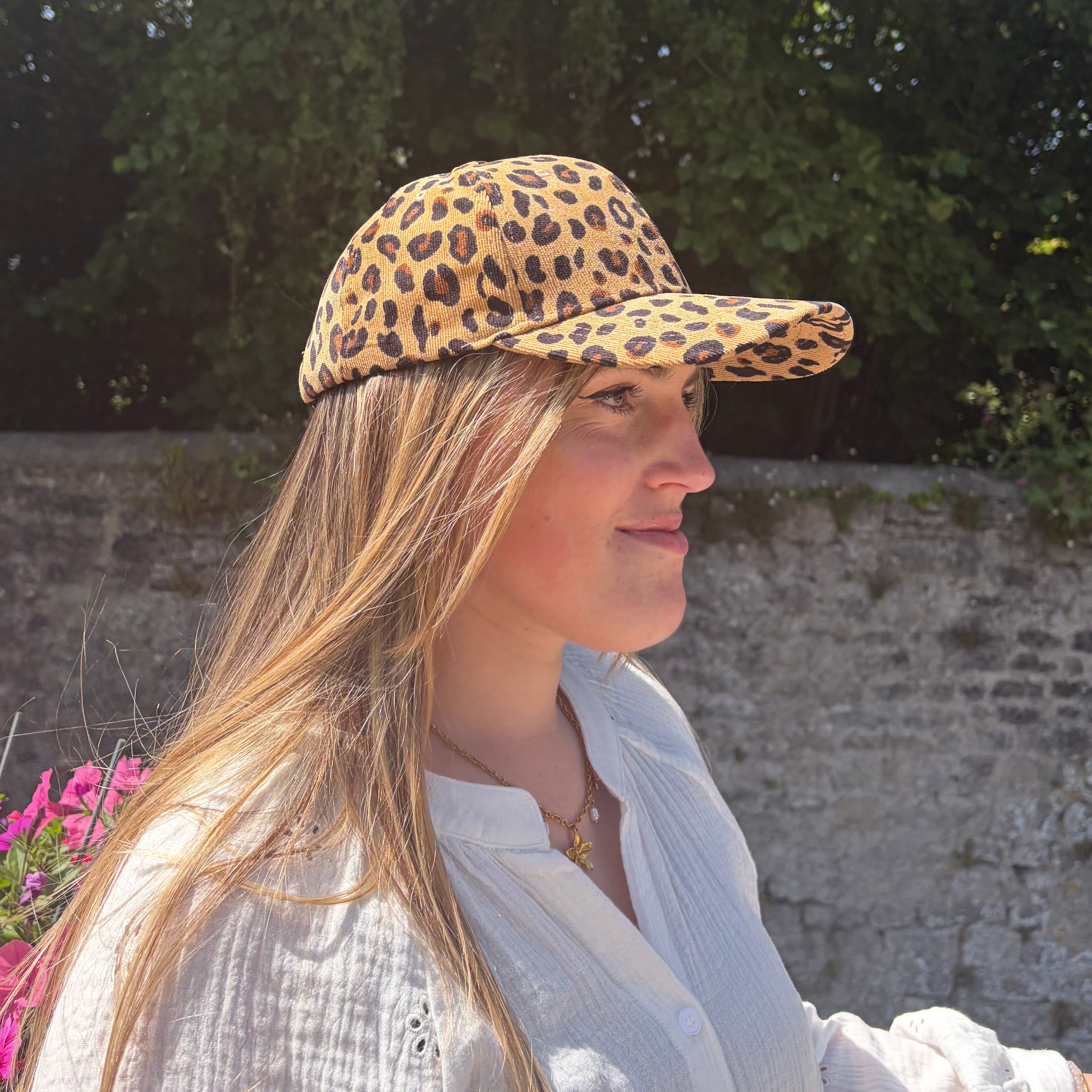 Casquette "Léopard" - Camel