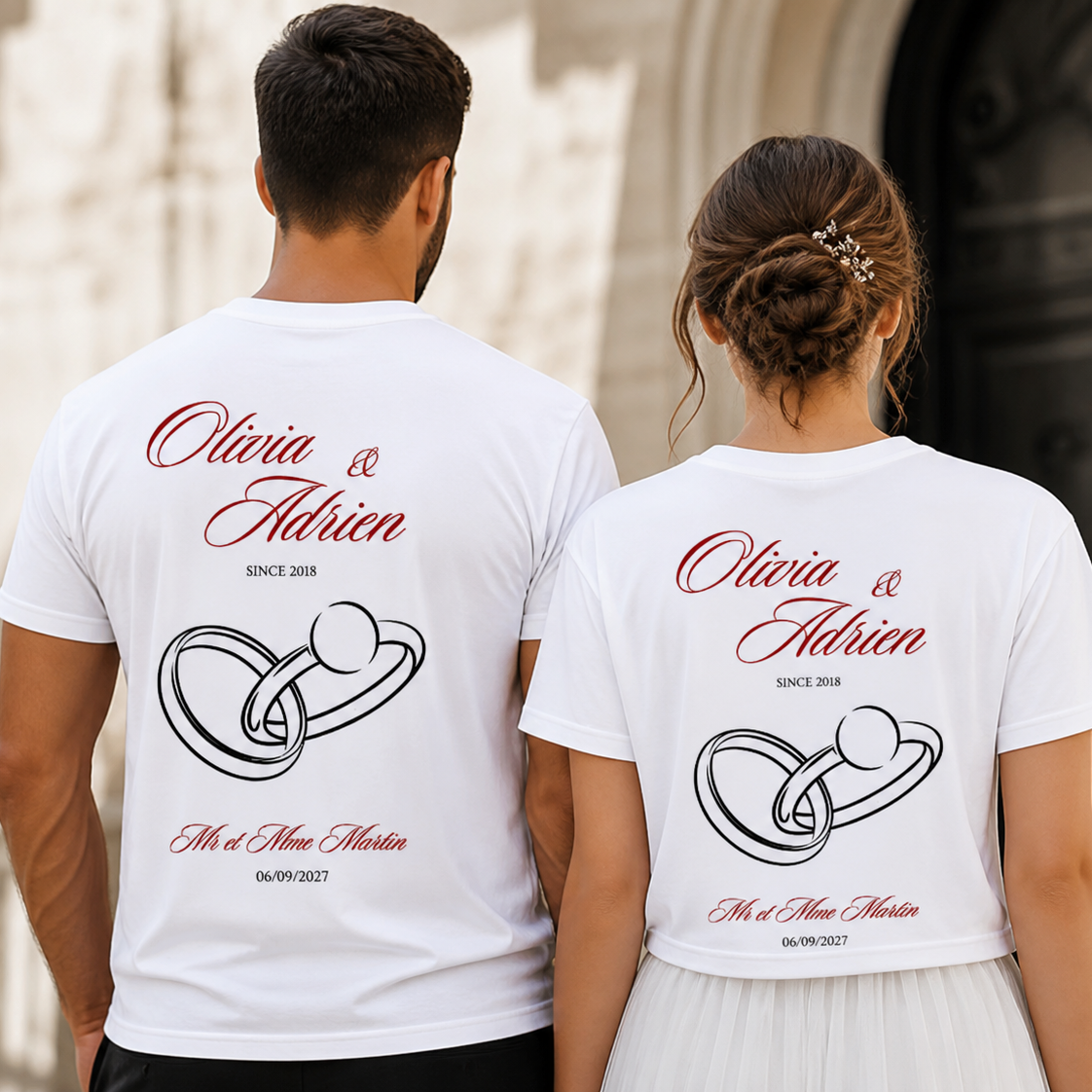 T-Shirt "Mariage"