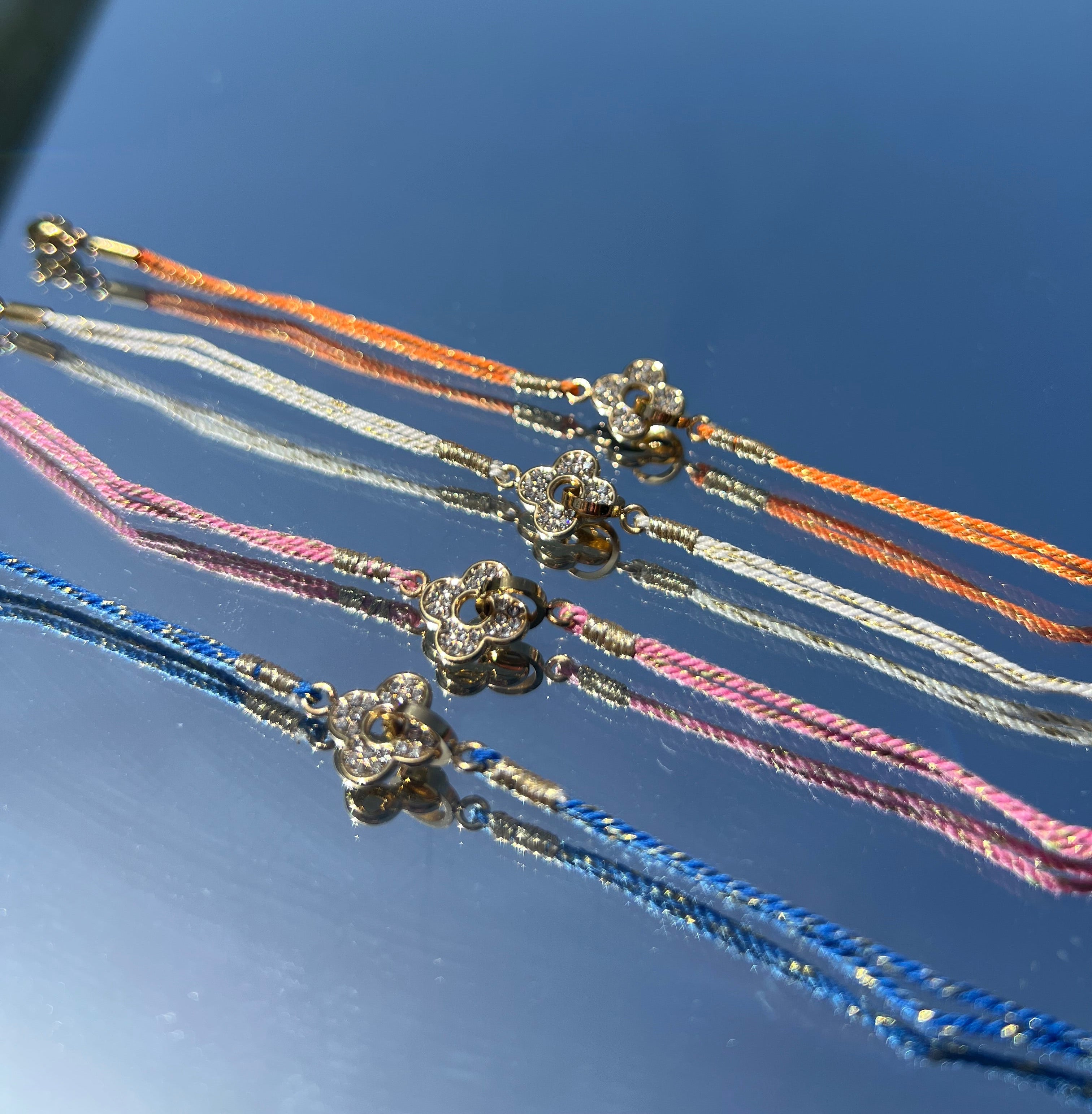 Bracelet "Nœud" - Rose