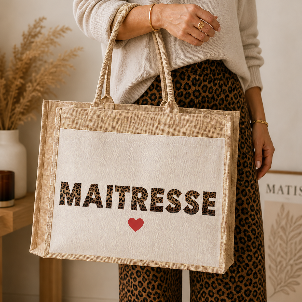 Sac "Maitresse" - Léopard
