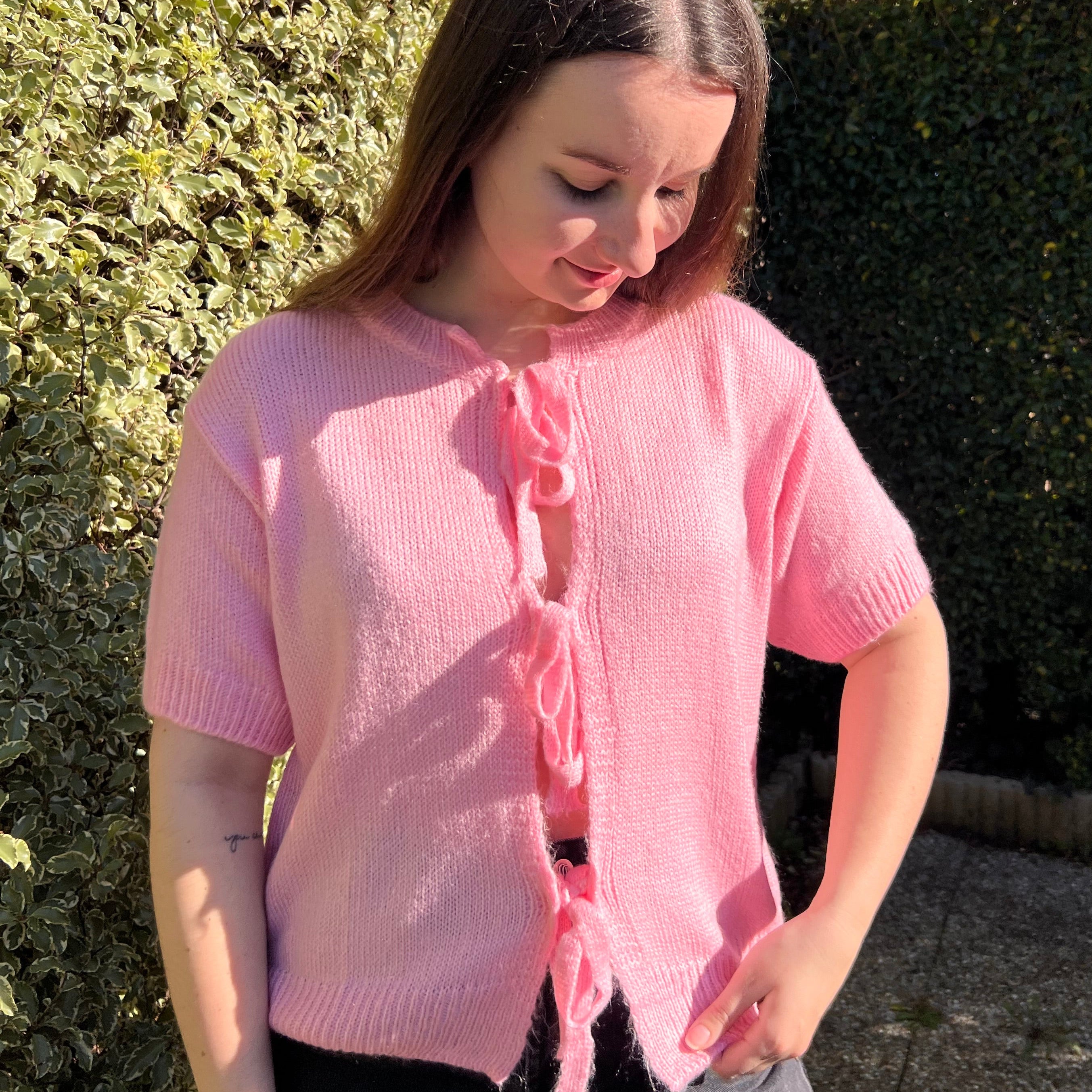 Gilet avec lacets "Mila"