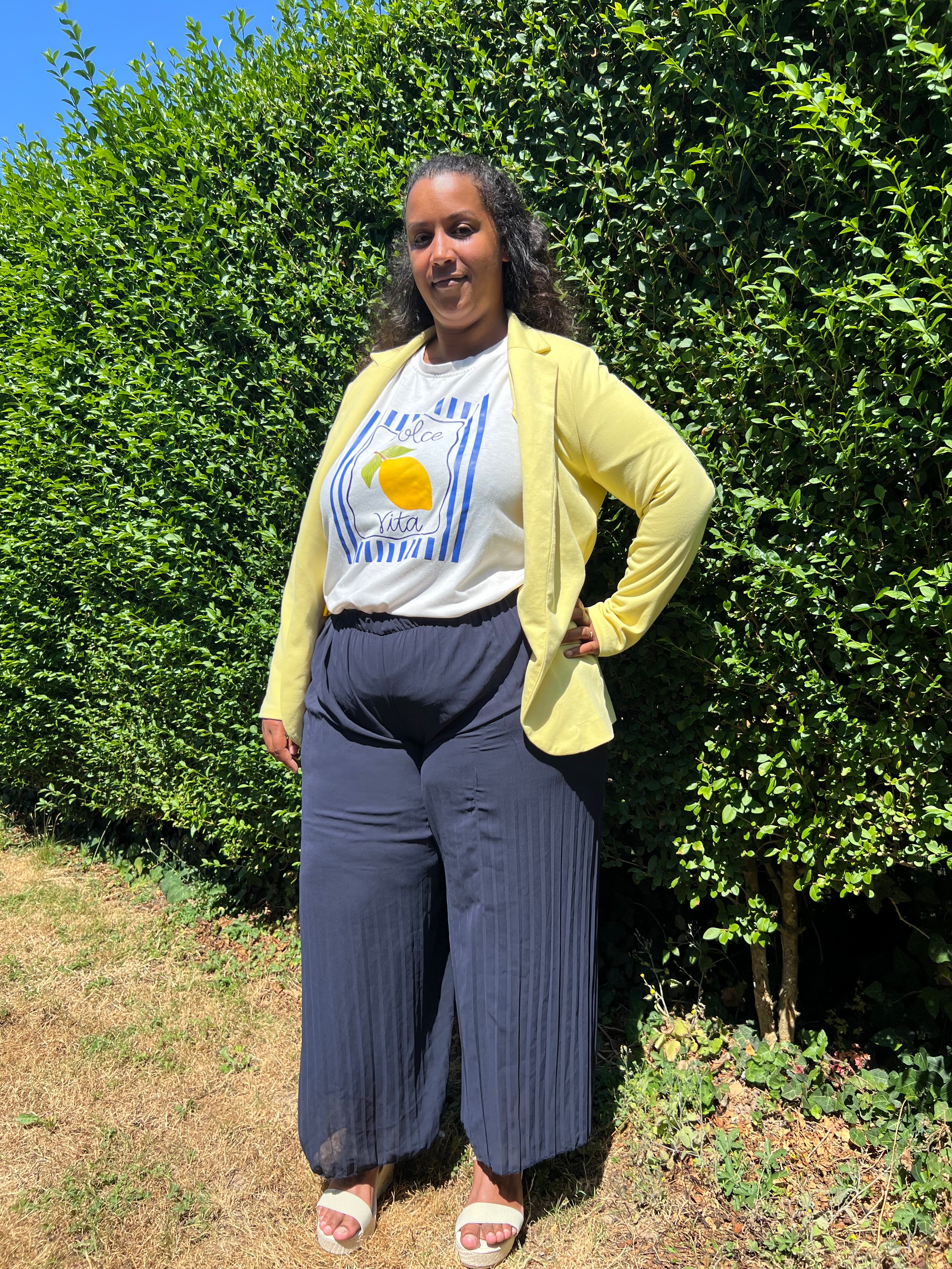 Pantalon "Enea" - Marine