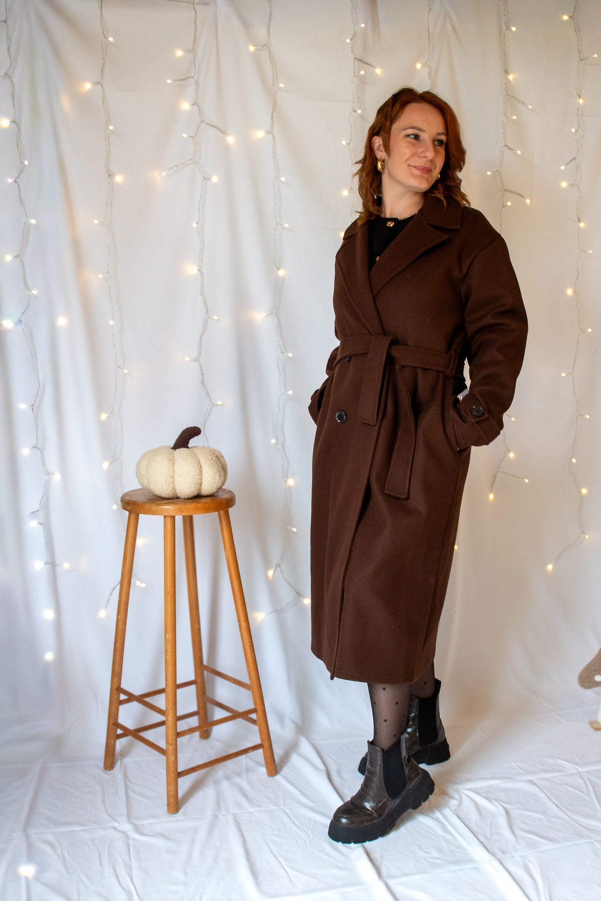 Manteau "Selena" - Marron