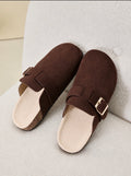 Mules « Marron foncé »