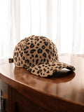 Casquette "Léopard" - Camel