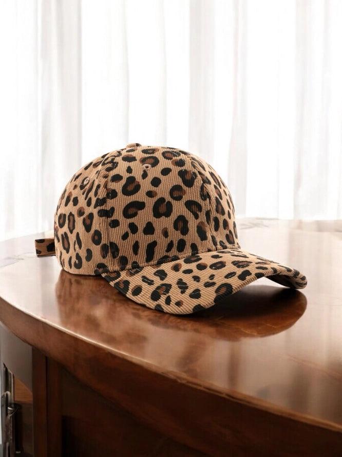 Casquette "Léopard" - Camel
