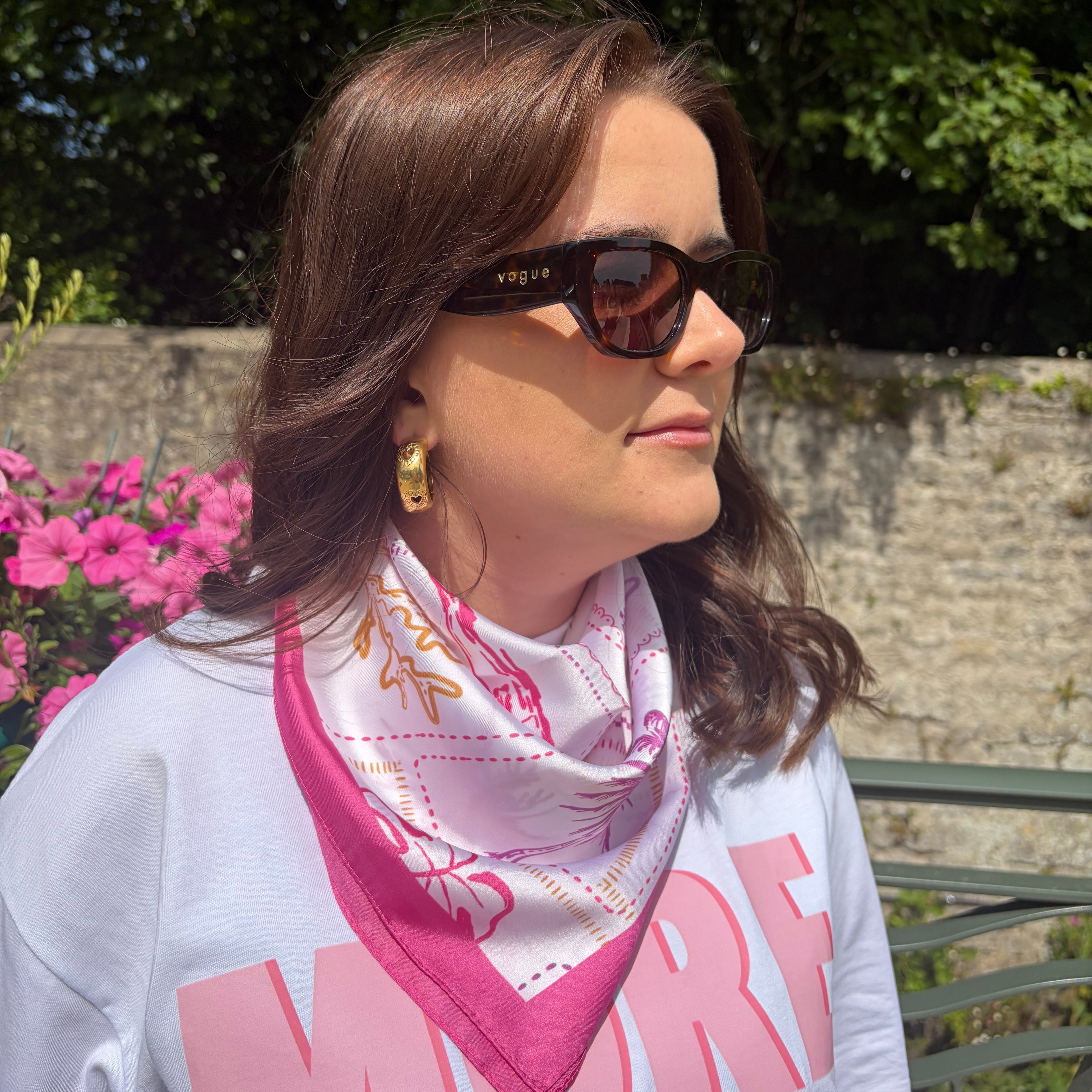 Foulard "Summer" - Rose