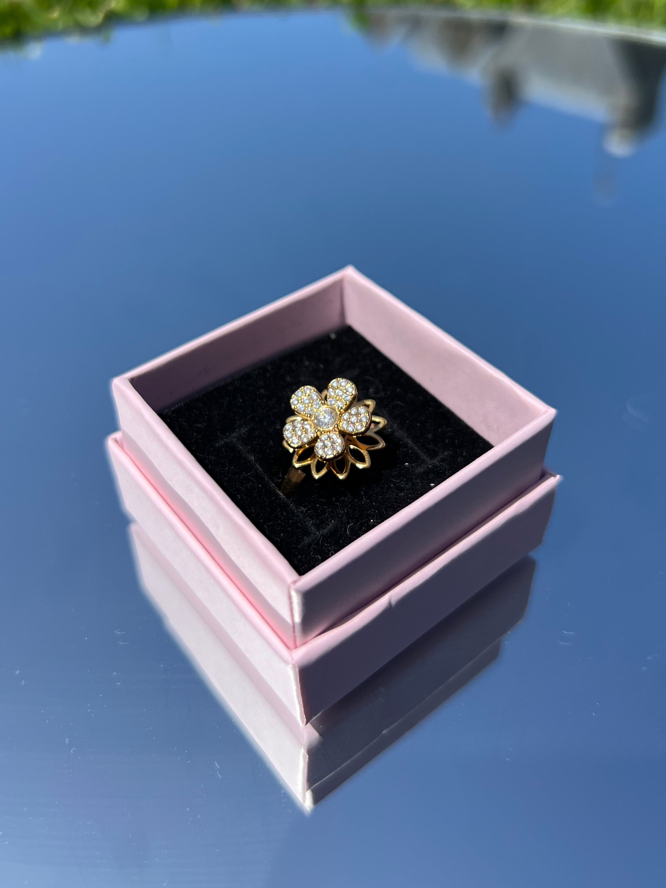 Bague anti-stress - "Fleur"