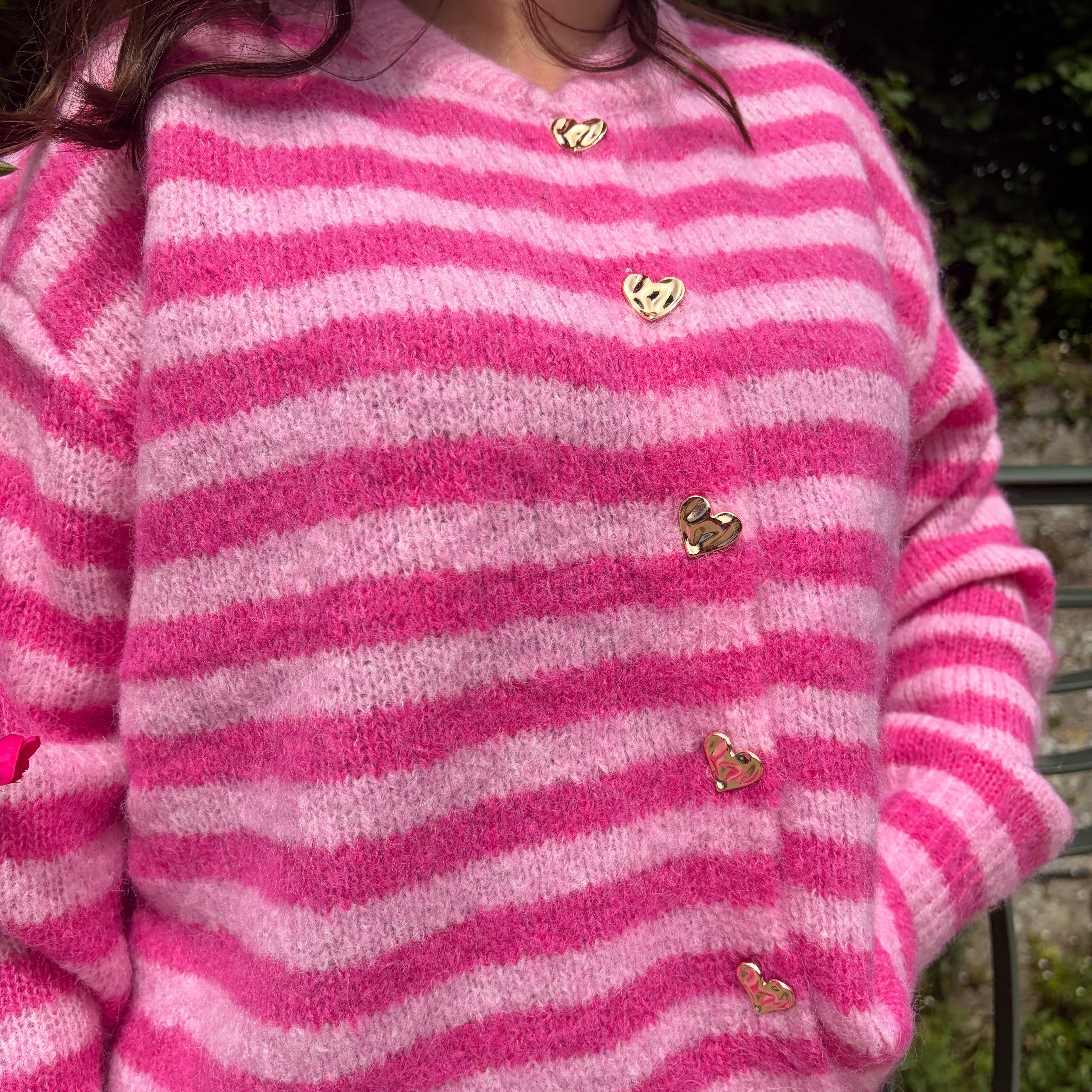 Gilet rayures "Lola"