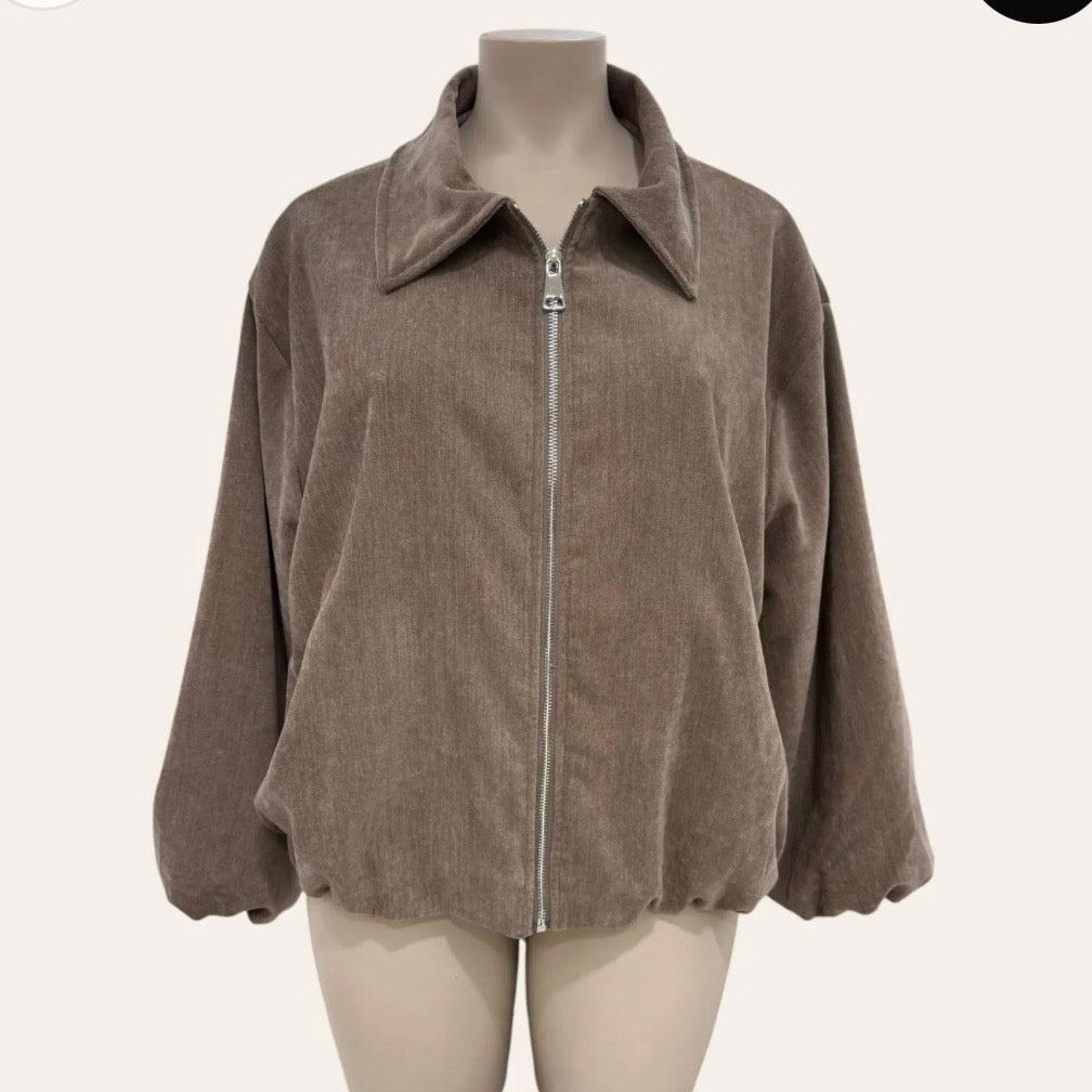 Veste en velours « Océane »