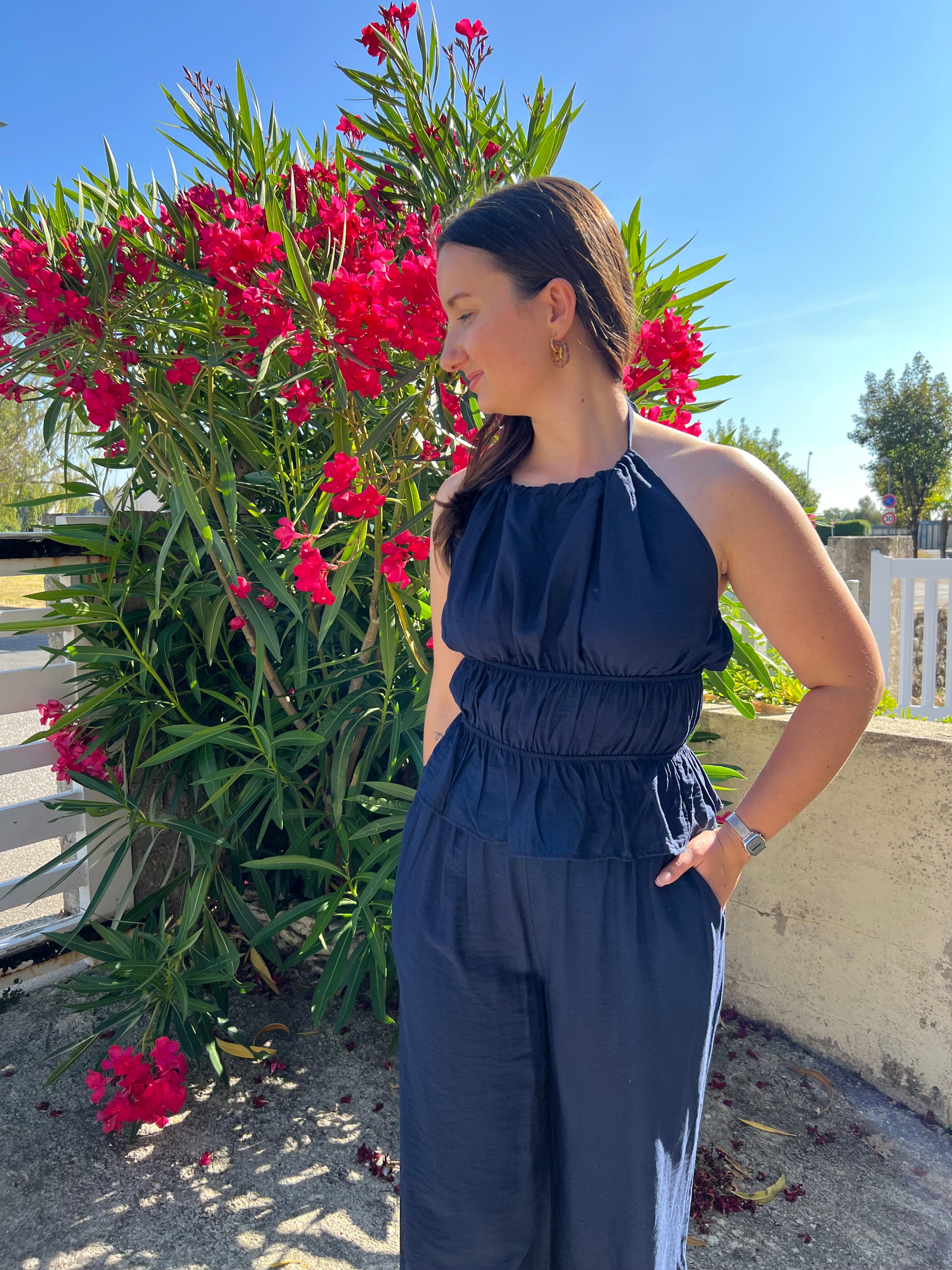 Ensemble "Sofia" - Bleu Marine