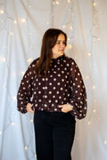 Blouse "Maya" - Marron
