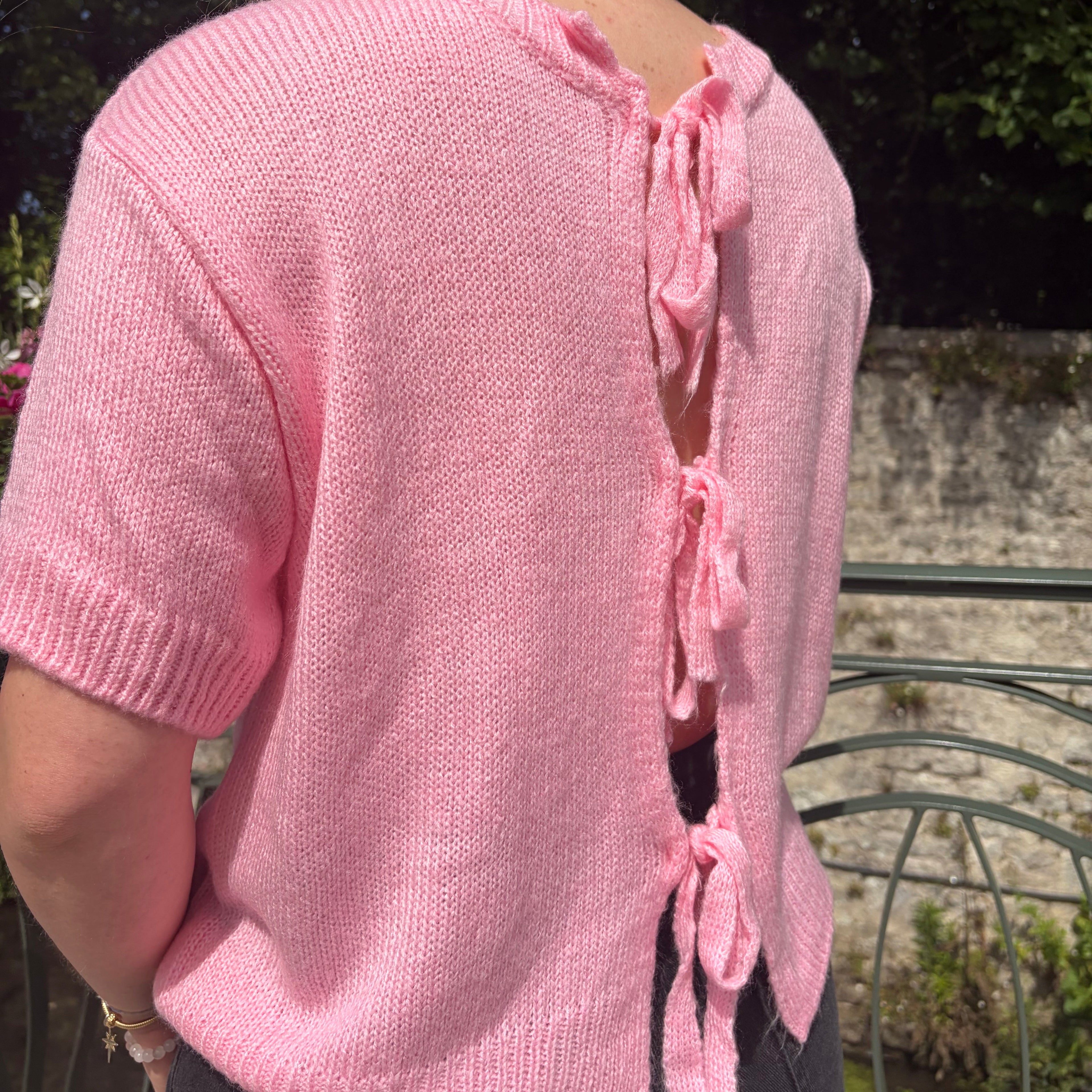 Gilet avec lacets "Mila"