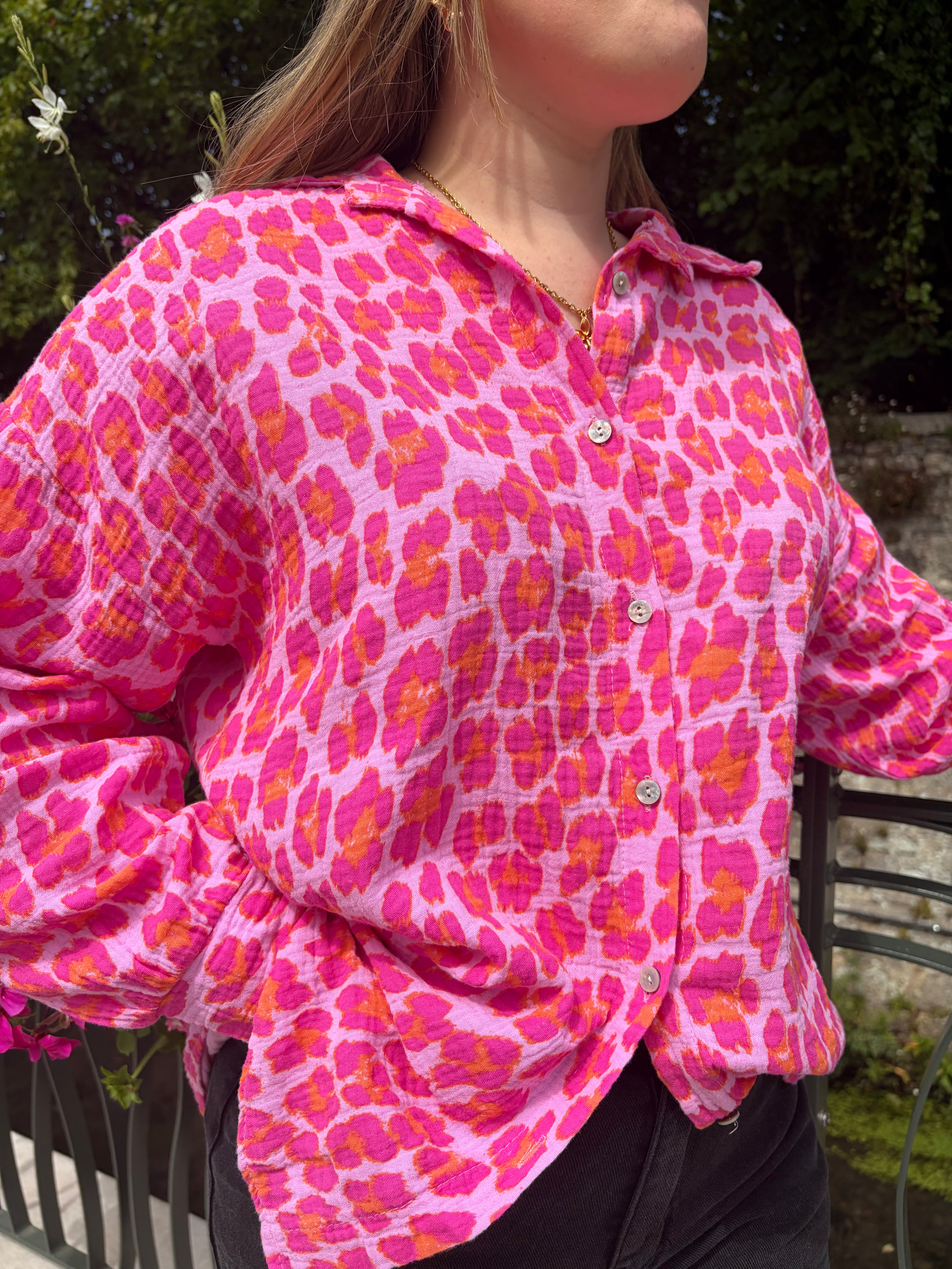 Chemise "Lou" - Gaz de coton