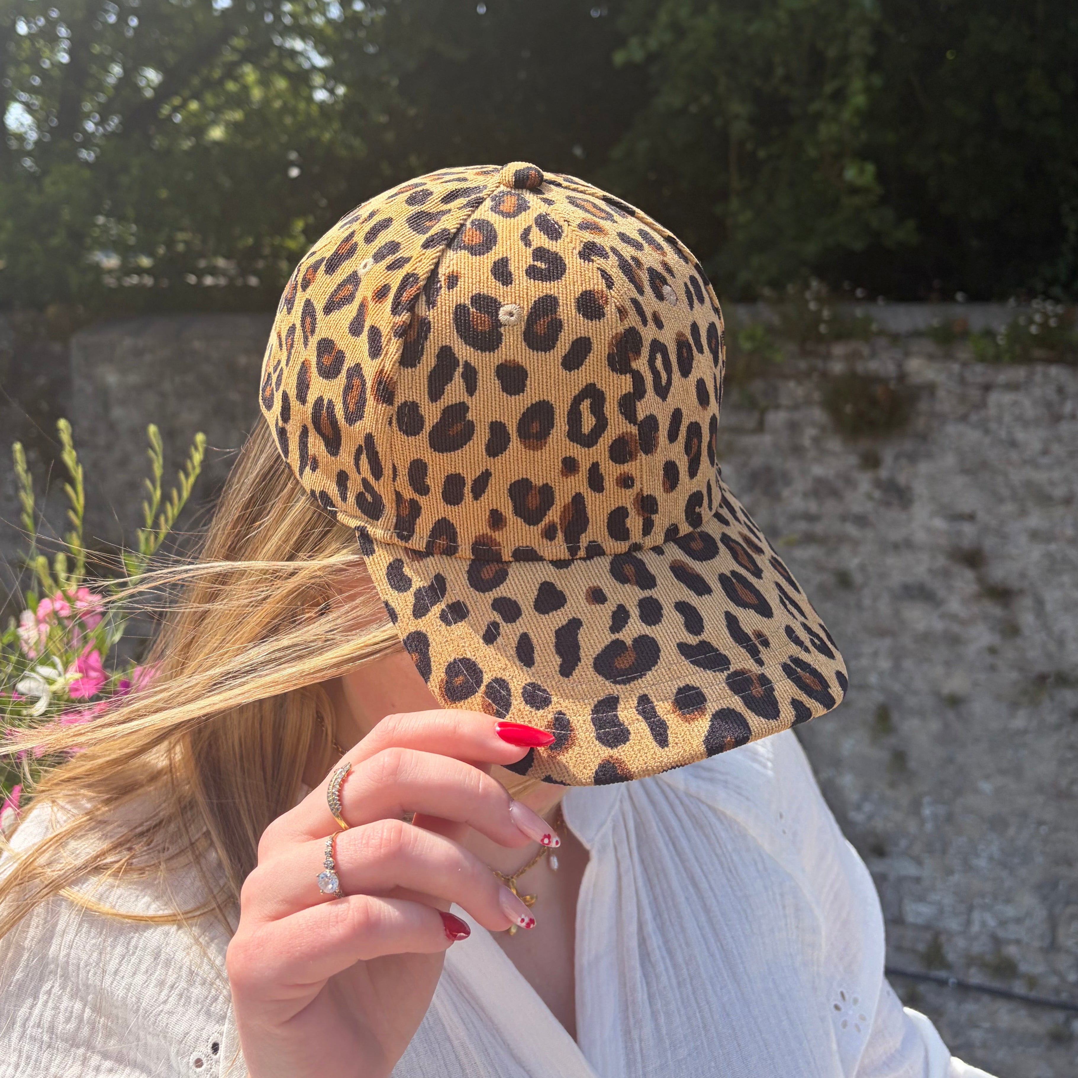 Casquette "Léopard" - Camel