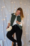 Gilet sans manches "Atesse" - Kaki
