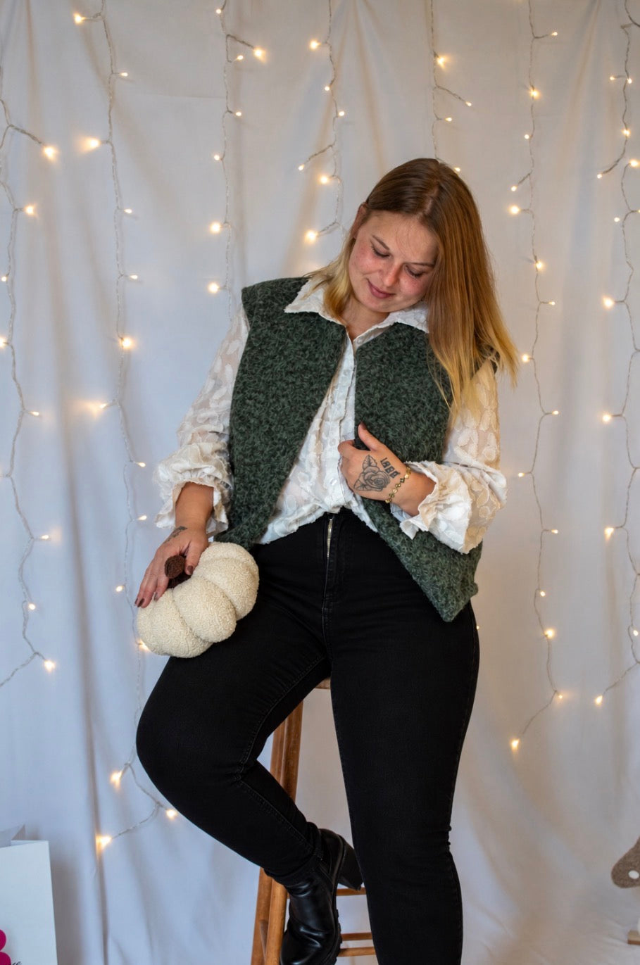 Gilet sans manches "Atesse" - Kaki