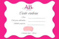 Carte Cadeau