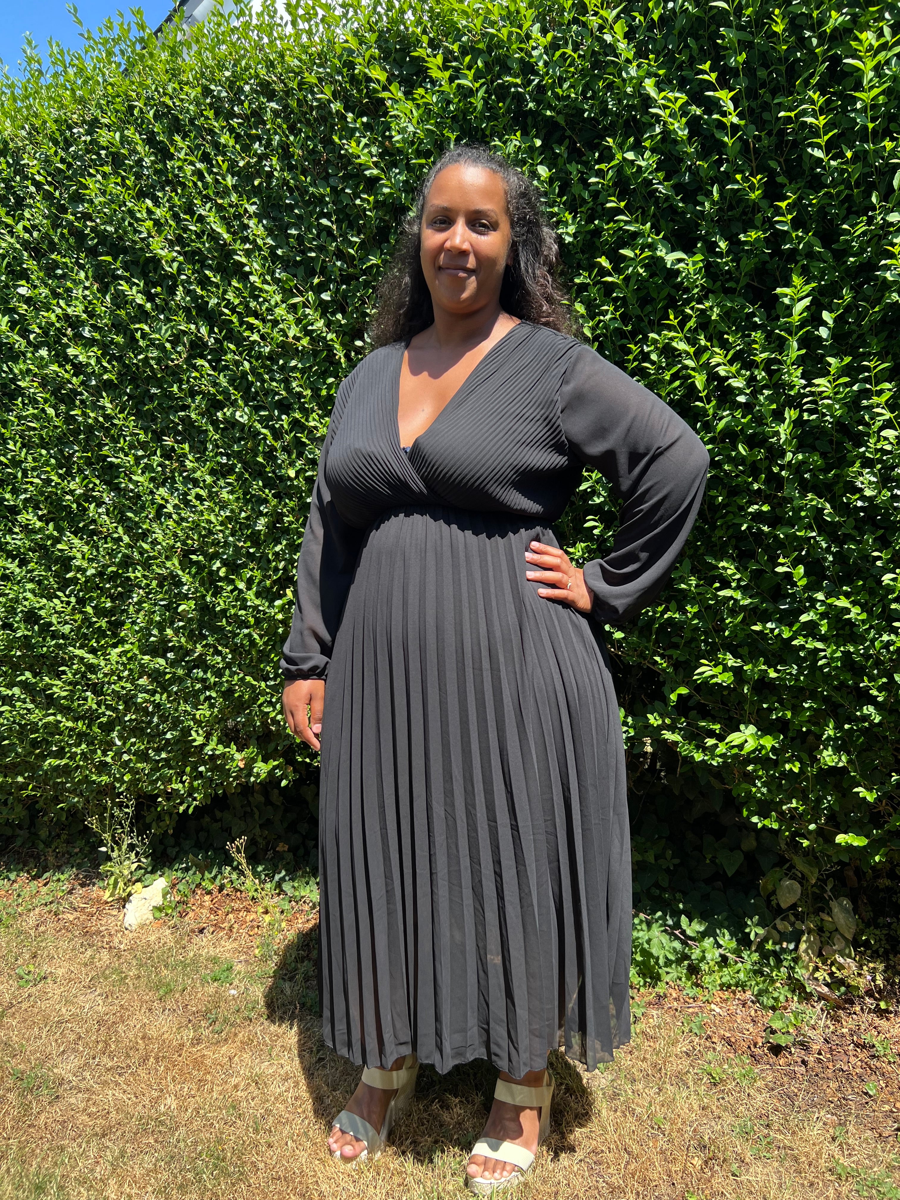 Robe "Romane" - Curve Noir