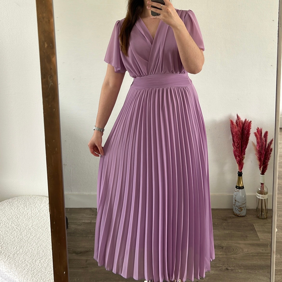 Robe "Elena" - Lilas