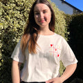 T-shirt morpion "Lina"