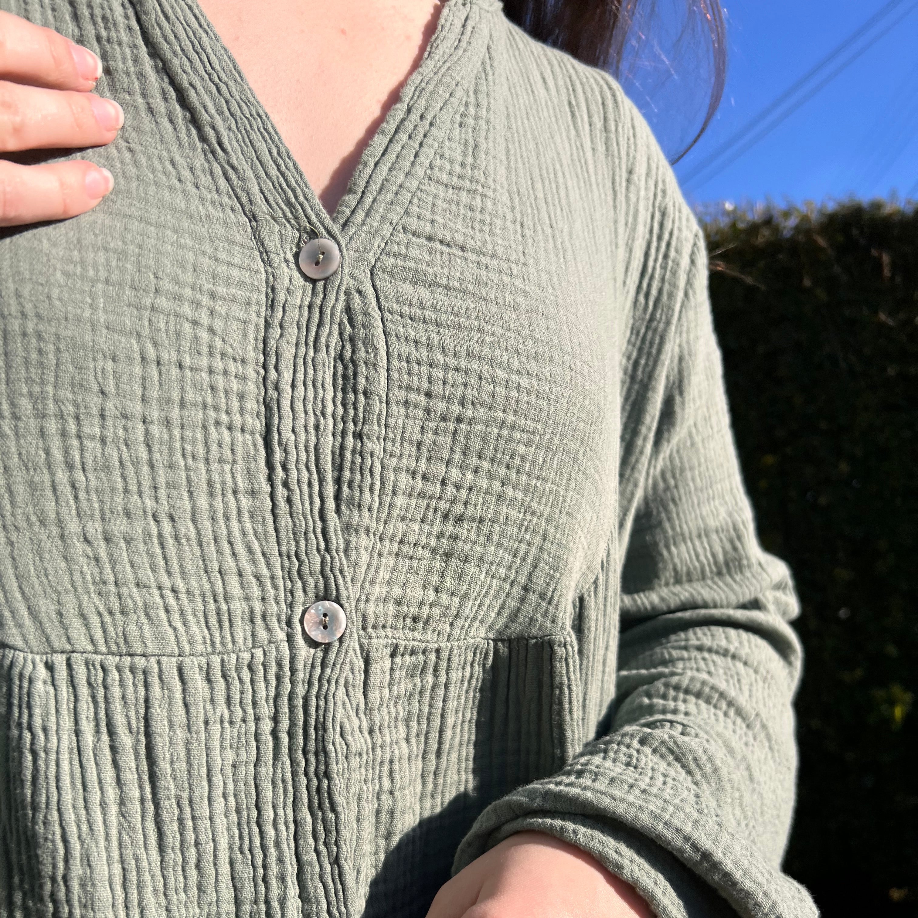 Robe "Emma" - Gaz de coton