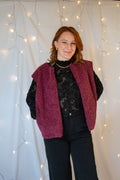Gilet sans manches "Atesse" - Bordeaux